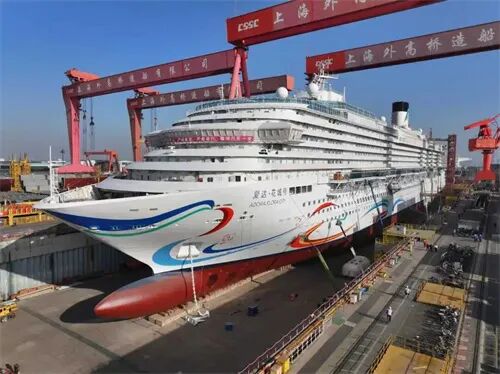年底交付！第二艘国产大型邮轮即将出坞