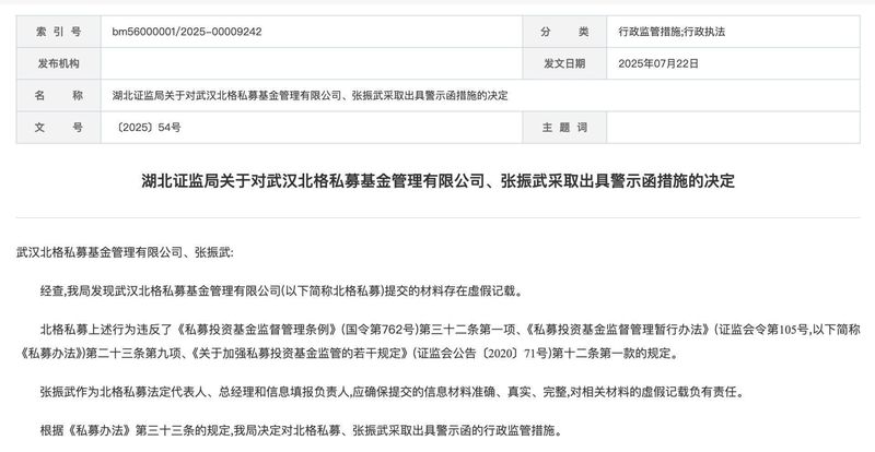  从游资传奇到私募折戟；北格机构合规失守；警示函后迅速解散 股票财经 从游资传奇到私募折戟；北格机构合规失守；警示函后迅速解散 股票财经