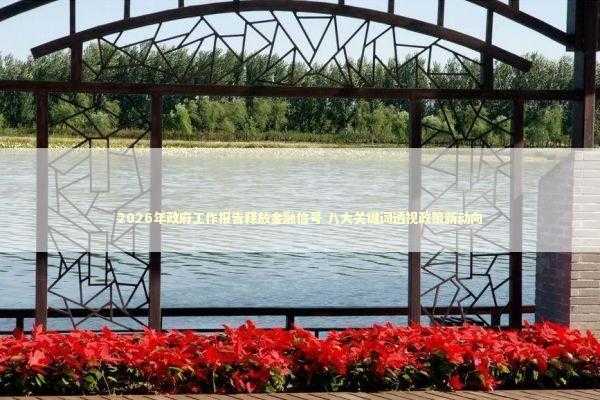 2026年政府工作报告释放金融信号 八大关键词透视政策新动向 新闻