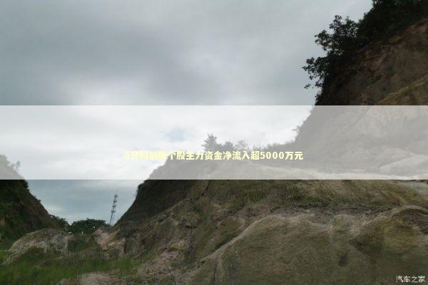 5只科创板个股主力资金净流入超5000万元 新闻