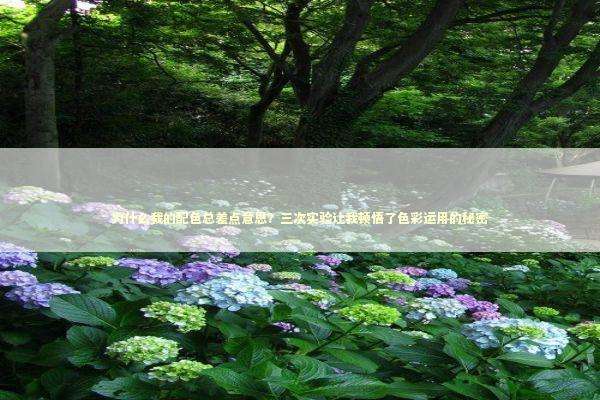 为什么我的配色总差点意思？三次实验让我顿悟了色彩运用的秘密 IT技术